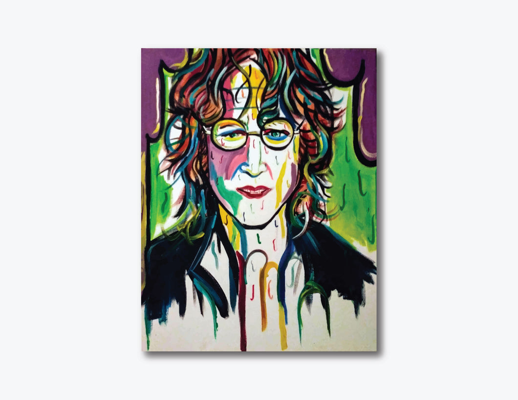 Lennon Drip Print